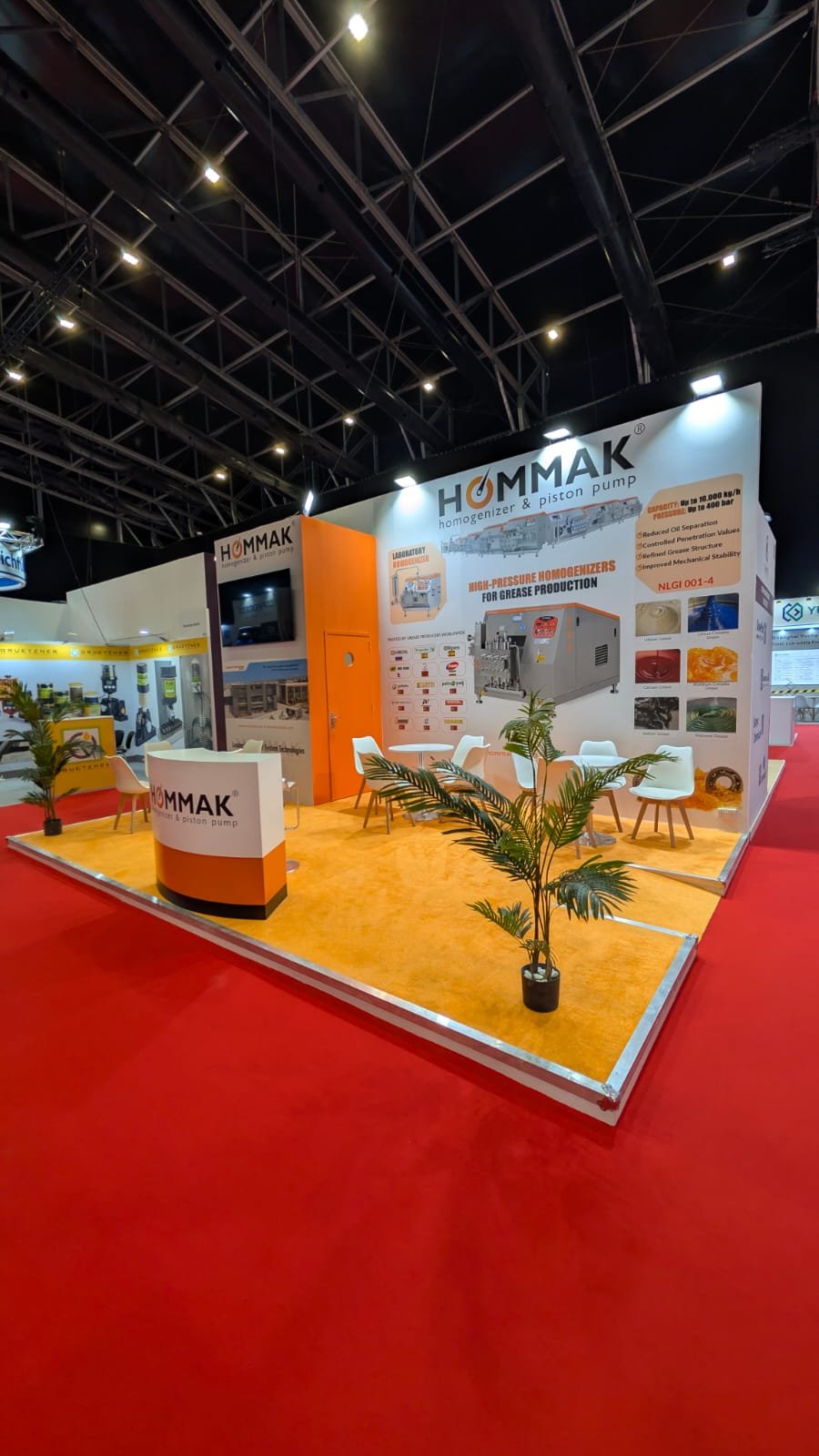 HOMMAK Industrial Machinery Stand at Gulfood Manufacturing by Infinity Exhibit